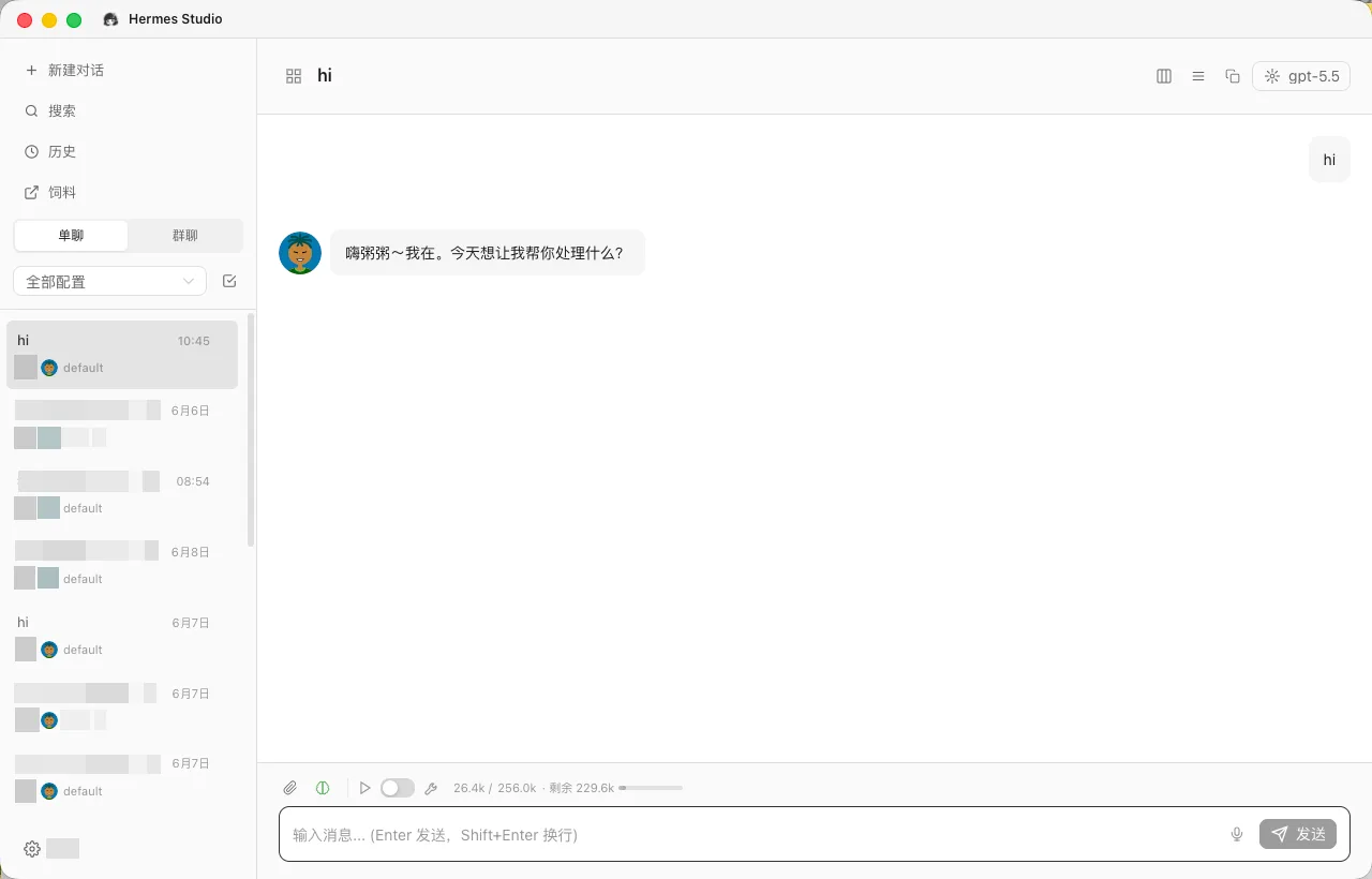 Hermes Studio 配置教程